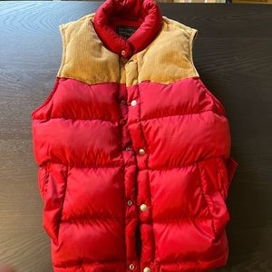 Red and brown Levi’s western vest. Open to offers